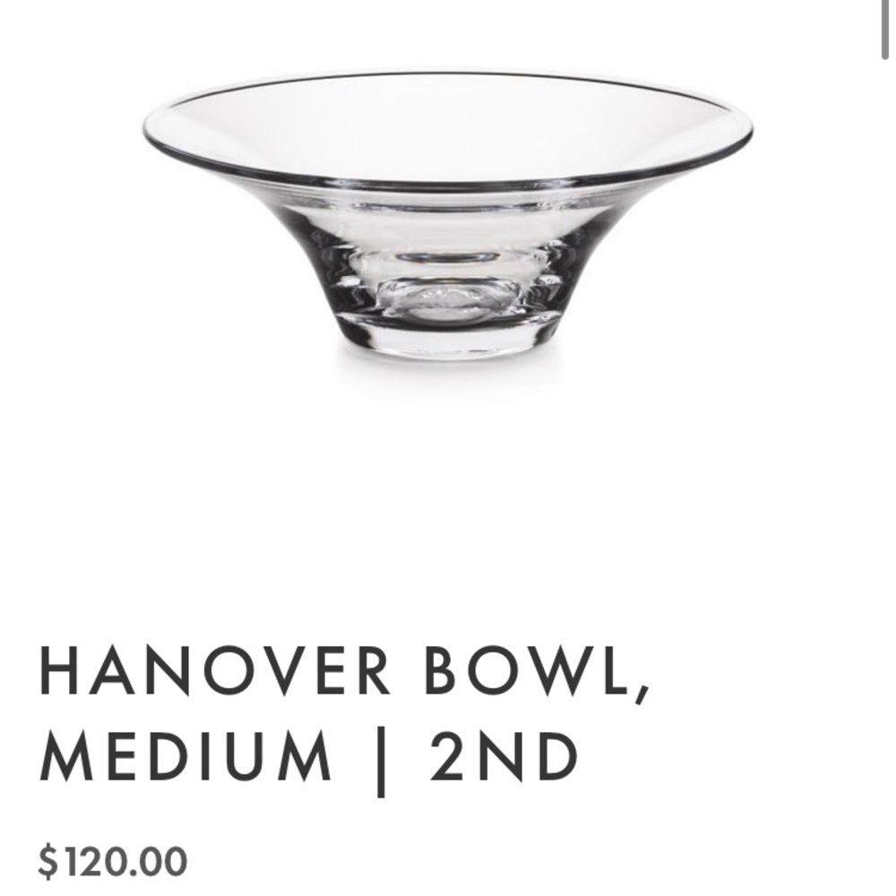 Simon Pearce Hanover Medium Second Bowl